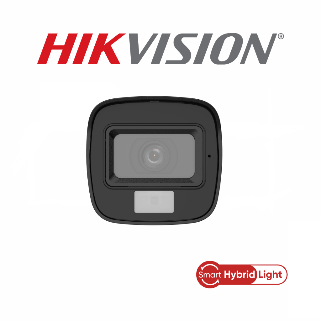 Caméra Hikvision DS-2CE16D0T-EXLF Smart Hybrid Light 2MP 1080P vue avant – sécurité surveillance Meilleur Prix Tunisie