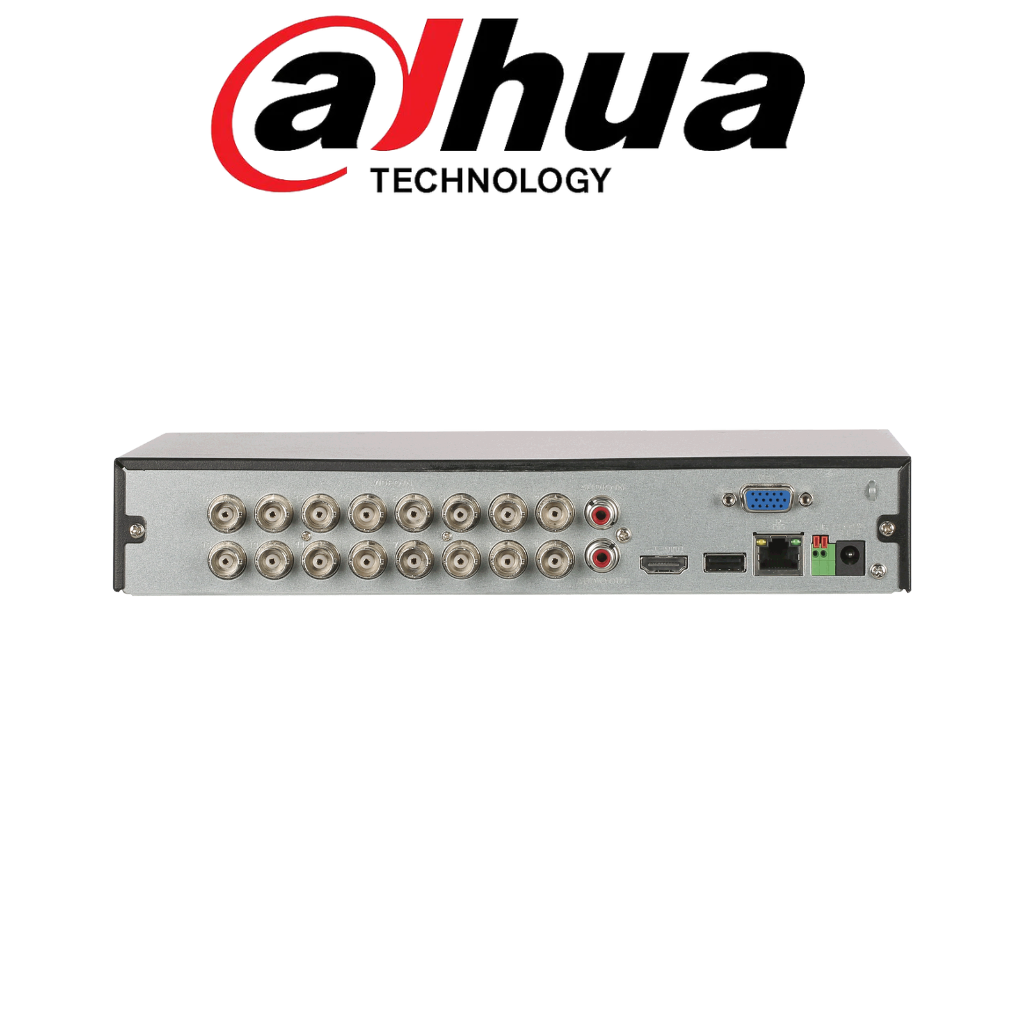 Enregistreur Dvr Dahua 16 Canaux XVR4116HS-I-T 2MP vue arrière HDMI VGA – vidéosurveillance Prix Tunisie