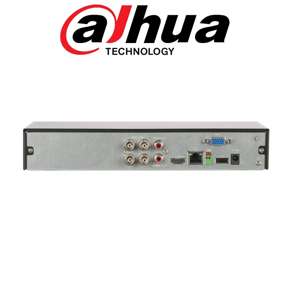 Enregistreur Dvr Dahua 8 Canaux XVR4108HS-I/T 2MP vue arrière HDMI VGA – vidéosurveillance Prix Tunisie