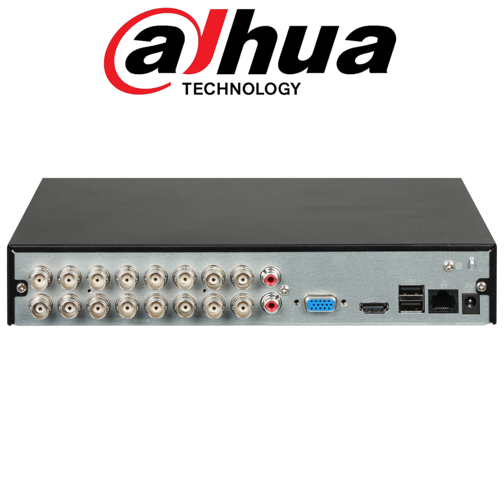 Dahua XVR1B16‑I 2MP vue arrière avec connectiques HDMI/VGA – Prix Tunisie