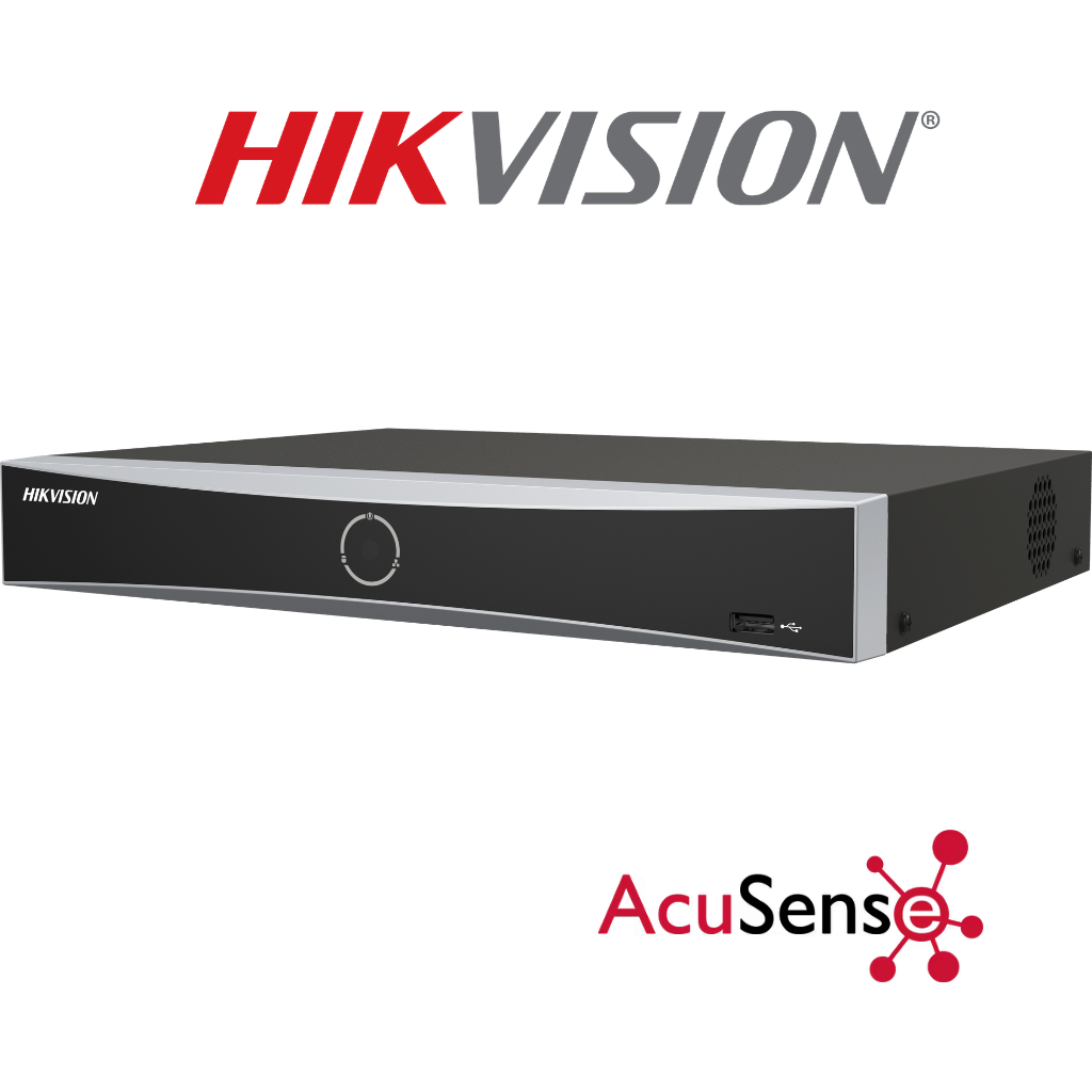 NVR Hikvision DS-7608NXI-K1/8P 4K 8 Canaux vue latérale – design compact Meilleur Prix Tunisie