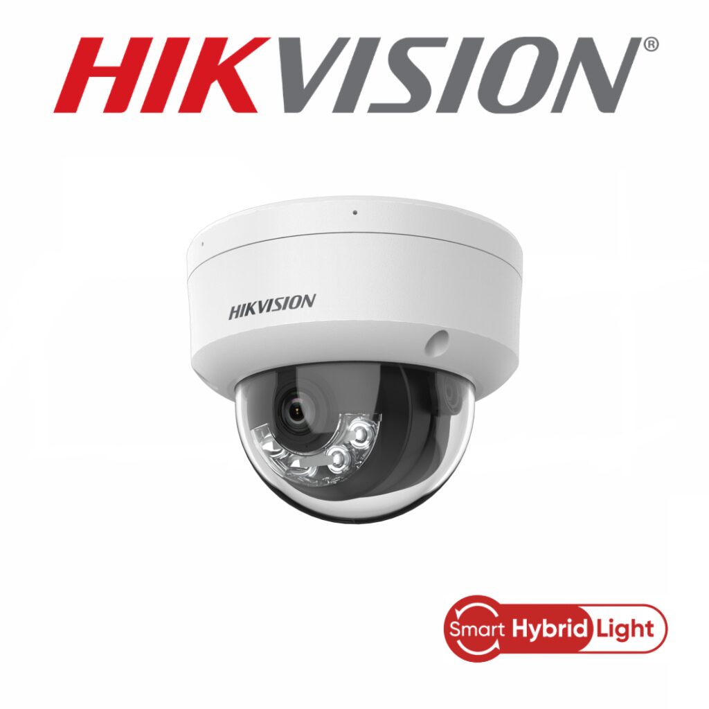 Caméra Hikvision DS-2CD1163G2-LIUF 6 MP IP Smart Hybrid Light Audio vue latérale Prix Tunisie