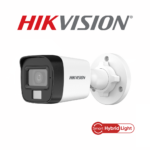 Caméra Hikvision DS-2CE16K0T-LFS 3K Smart Hybrid Light Audio Tube vue latérale installation meilleur prix tunisie