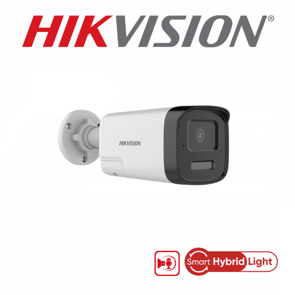 Caméra Hikvision DS-2CE17D0T-LTS 2MP 1080P Smart Hybrid Light Audio Tube vue arrière connectique – Meilleur Prix Tunisie