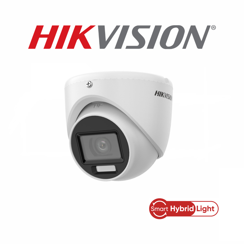 Caméra Hikvision DS‑2CE76K0T‑EXLMF Dôme 3K Smart Hybrid Light profil latéral caméra surveillance Prix Tunisie