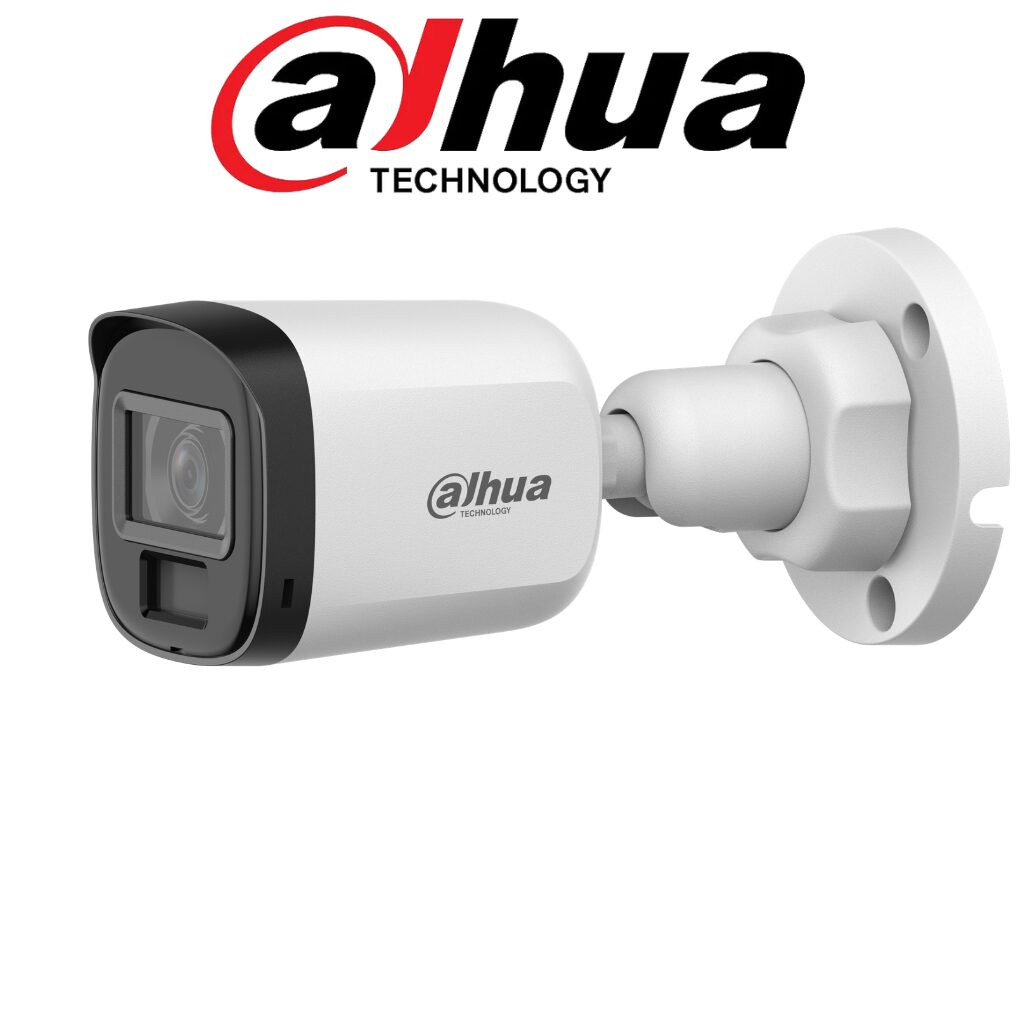 Caméra Dahua DH‑HAC‑B1A21‑U‑IL‑A 2MP Bullet vue côté gauche