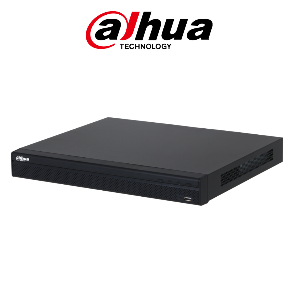 Enregistreur NVR Dahua 16 Canaux NVR2216-16P-4KS3 12MP PoE vue laterale Prix Tunisie