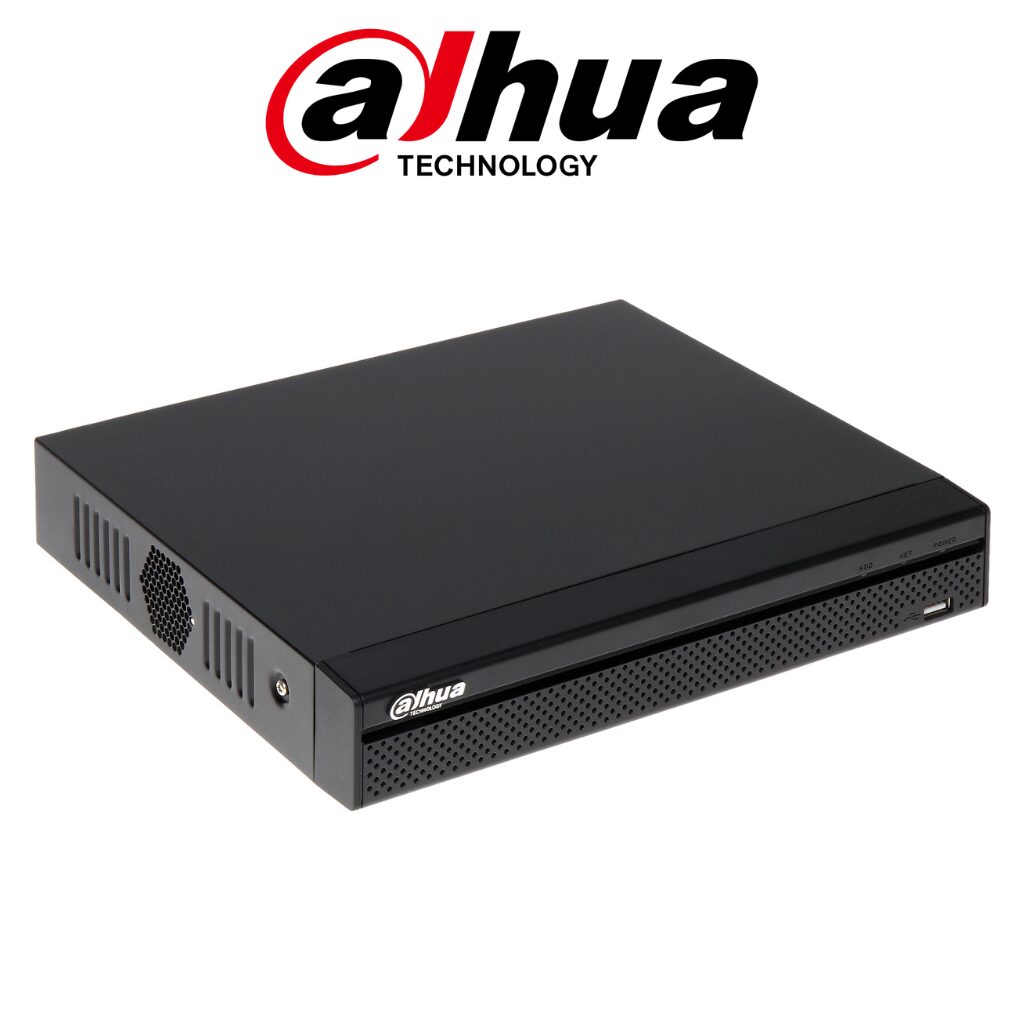 Enregistreur NVR Dahua 8 Canaux NVR2108HS-8P-4KS3 12MP vue latérale – vidéosurveillance Prix Tunisie