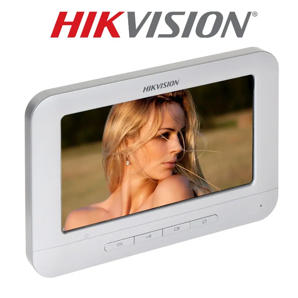 Moniteur Interphone Hikvision DS-KH2220 7 Pouces vue latérale – vidéo interphone Prix Tunisie