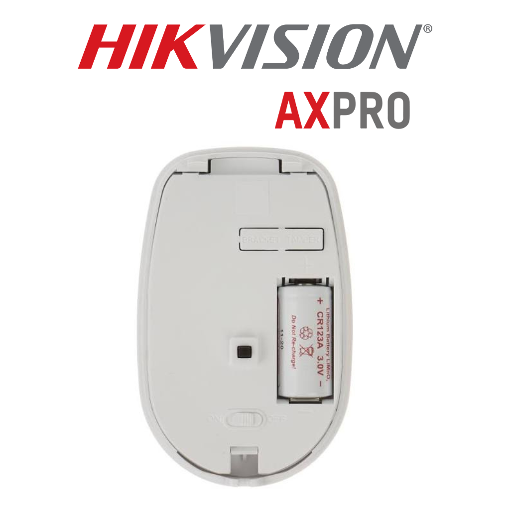 Détecteur PIR Hikvision DS-PDP15P-EG2-WE(B) vue arrière AX PRO Prix Tunisie