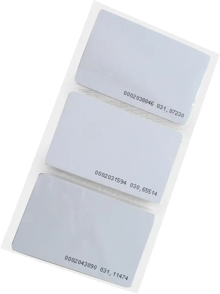 Badge carte RFID Prix Tunisie – Carte d’accès sécurisée- vue avant