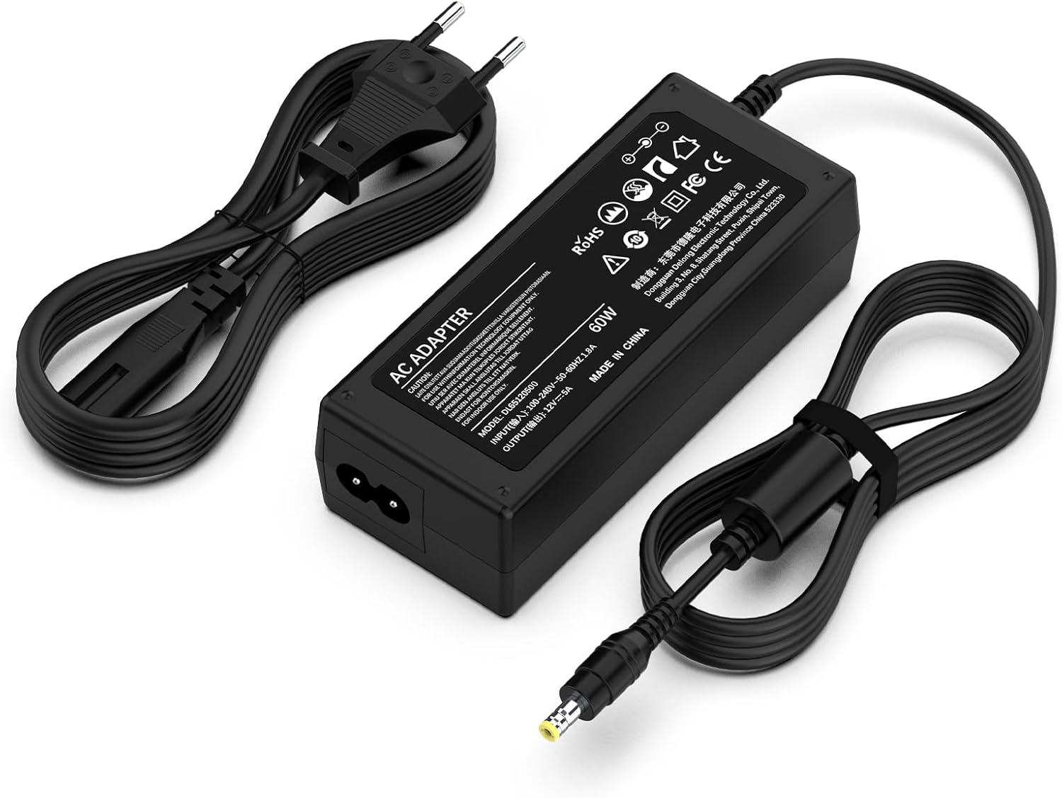 Transformateur chargeur caméra 12V 5A Prix Tunisie pour vidéosurveillance
