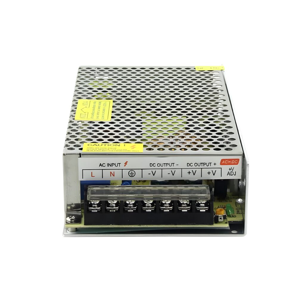 Bloc Alimentation Caméra 12V 10A vue avant Prix Tunisie
