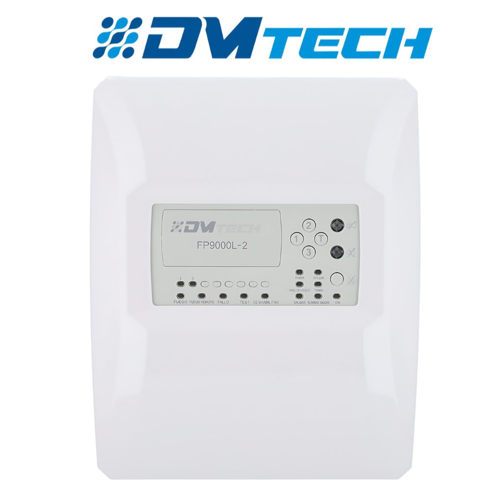 Centrale de détection incendie DMTech FP9000L‑2 vue avant Prix Tunisie