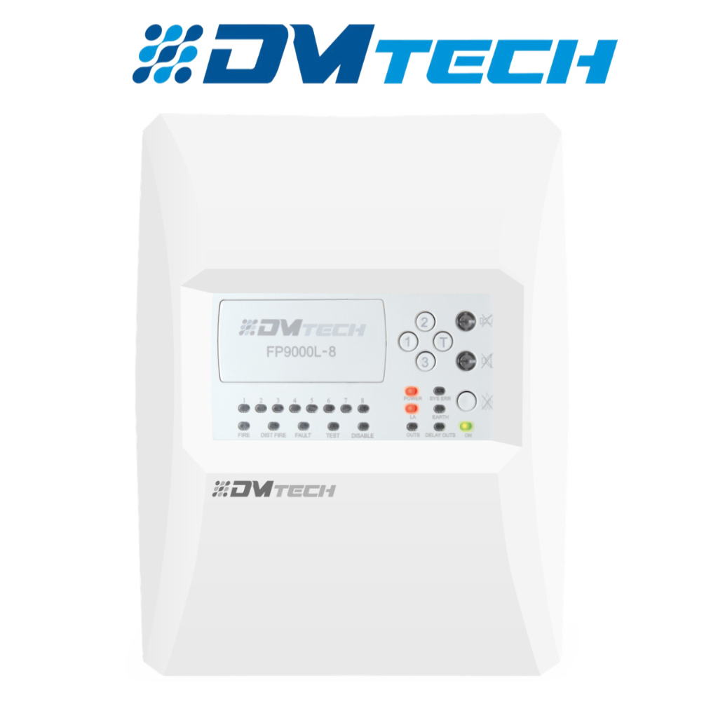 Centrale Incendie DMTECH 4 Zones FP9000L-4 vue avant Prix Tunisie