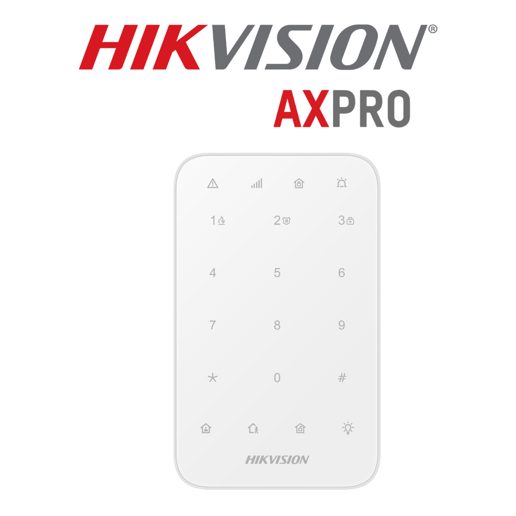 Clavier Sans Fil Hikvision DS-PK1-E-WE vue avant AX PRO Prix Tunisie
