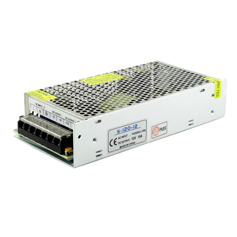 Bloc alimentation caméra 12V 10A Prix Tunisie pour vidéosurveillance