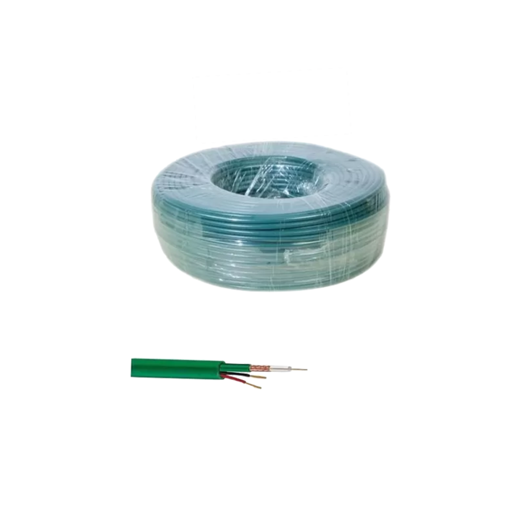 Bobine câble coaxial KX6 100 m + alimentation Prix Tunisie