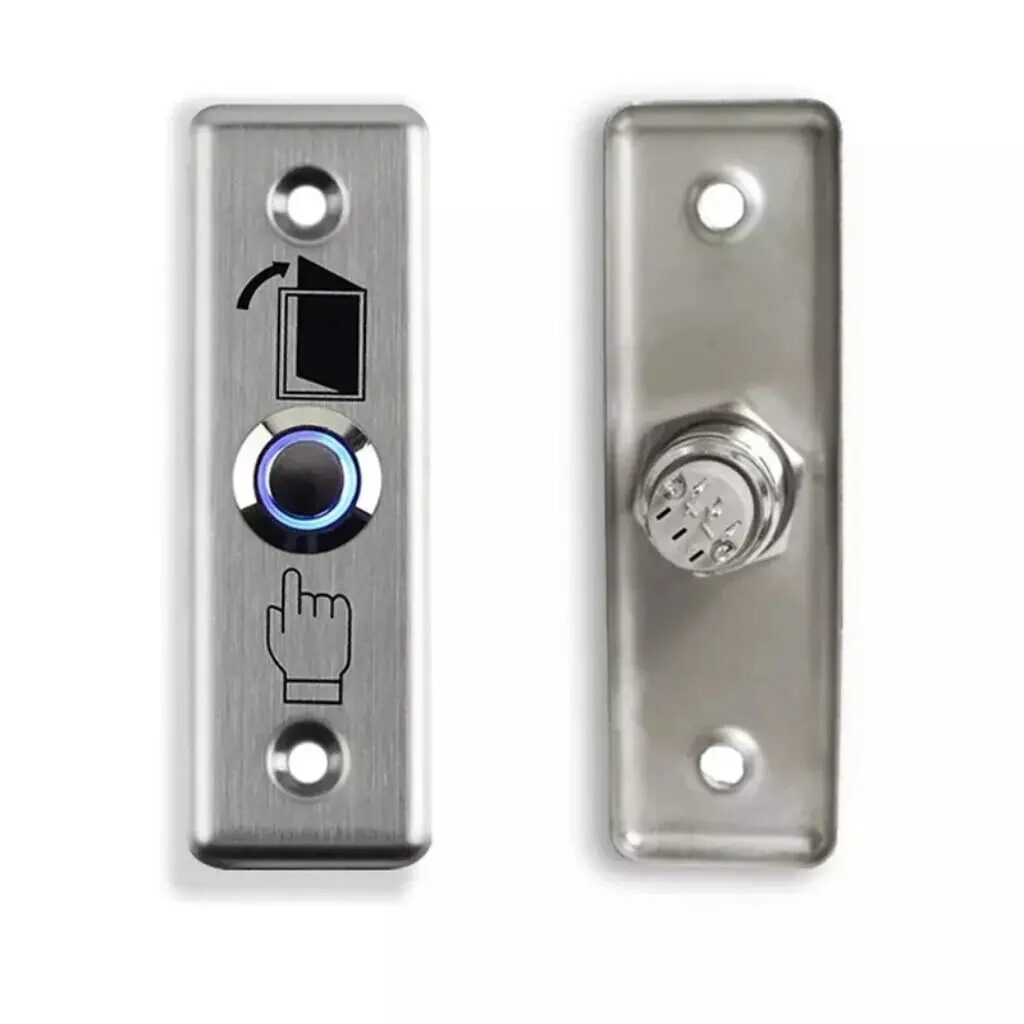 Bouton Exit Stainless avec LED Prix Tunisie