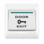 Bouton Exit Plastique EX-801B vue avant – contrôle d'accès Prix Tunisie