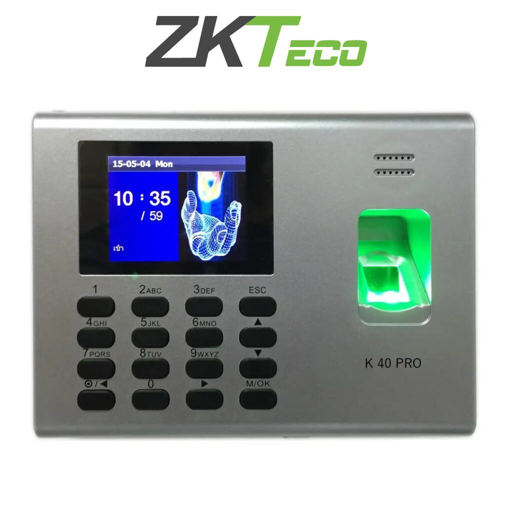'Accès ZKTeco K40 Pro vue avant biométrie RFID Prix Tunisie
