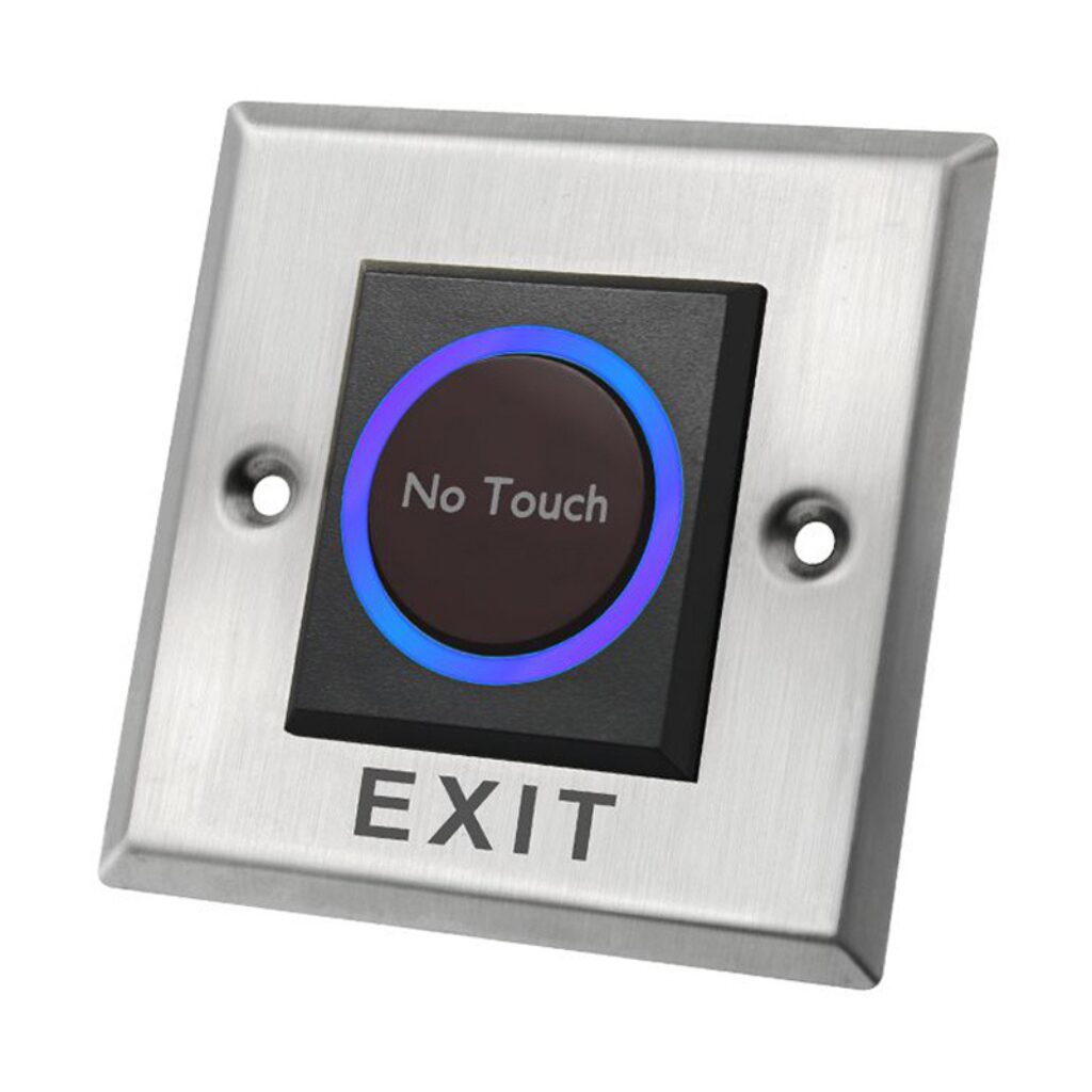 Bouton Exit No Touch vue avant – contrôle d'accès Prix Tunisie
