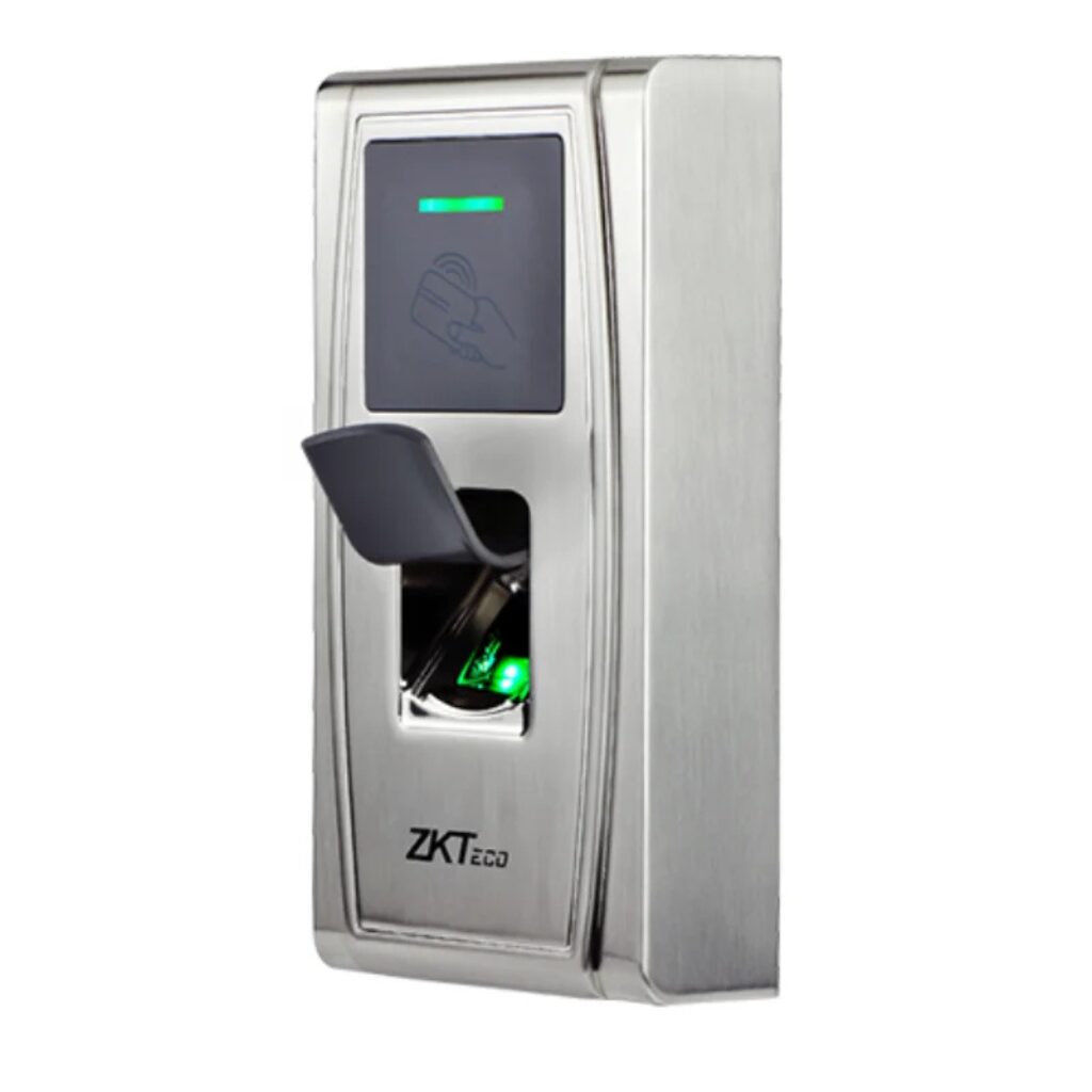 Contrôle d'Accès ZKTeco MA300 vue latérale – design compact Prix Tunisie