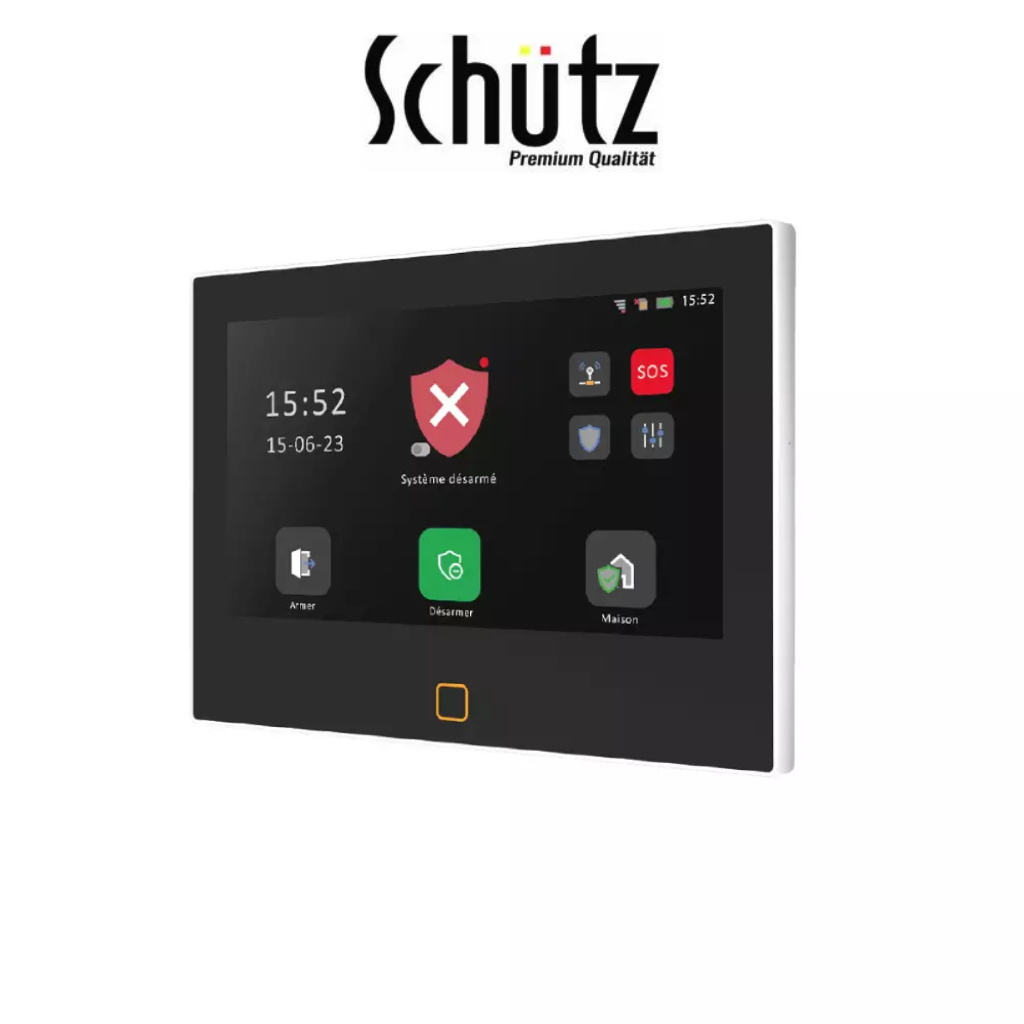 Centrale d'alarme sans fil Schutz Shield 7 avec écran tactile 7 pouces Prix Tunisie