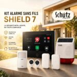 Kit Alarme Sans Fil Schutz Shield 7 avec Sirène Solaire Prix Tunisie