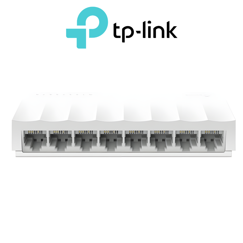 Switch TP-Link LS1008 8 Ports 10/100 Mbps - Switch TP-Link LS1008 vue avant Prix Tunisie