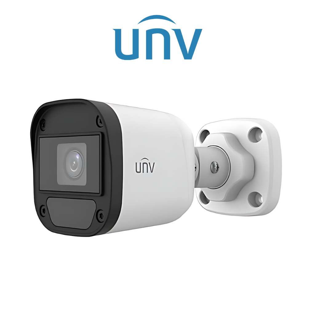 Caméra Uniview 2MP IPC2122LB-AF28-ECO Vue Profil Avant Prix Tunisie