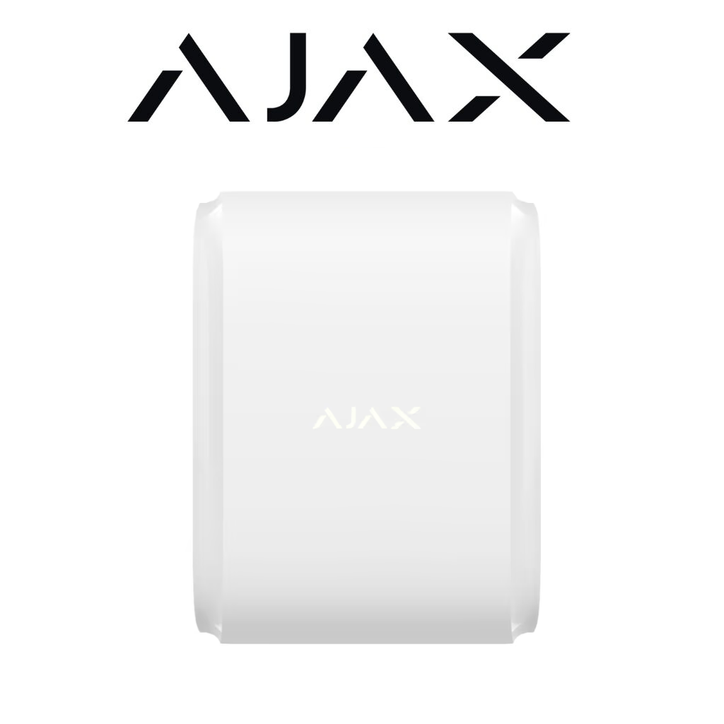 Détecteur PIR Ajax AJ-DUALCURTAINOUTDOOR-W double rideau 30 m Prix Tunisie