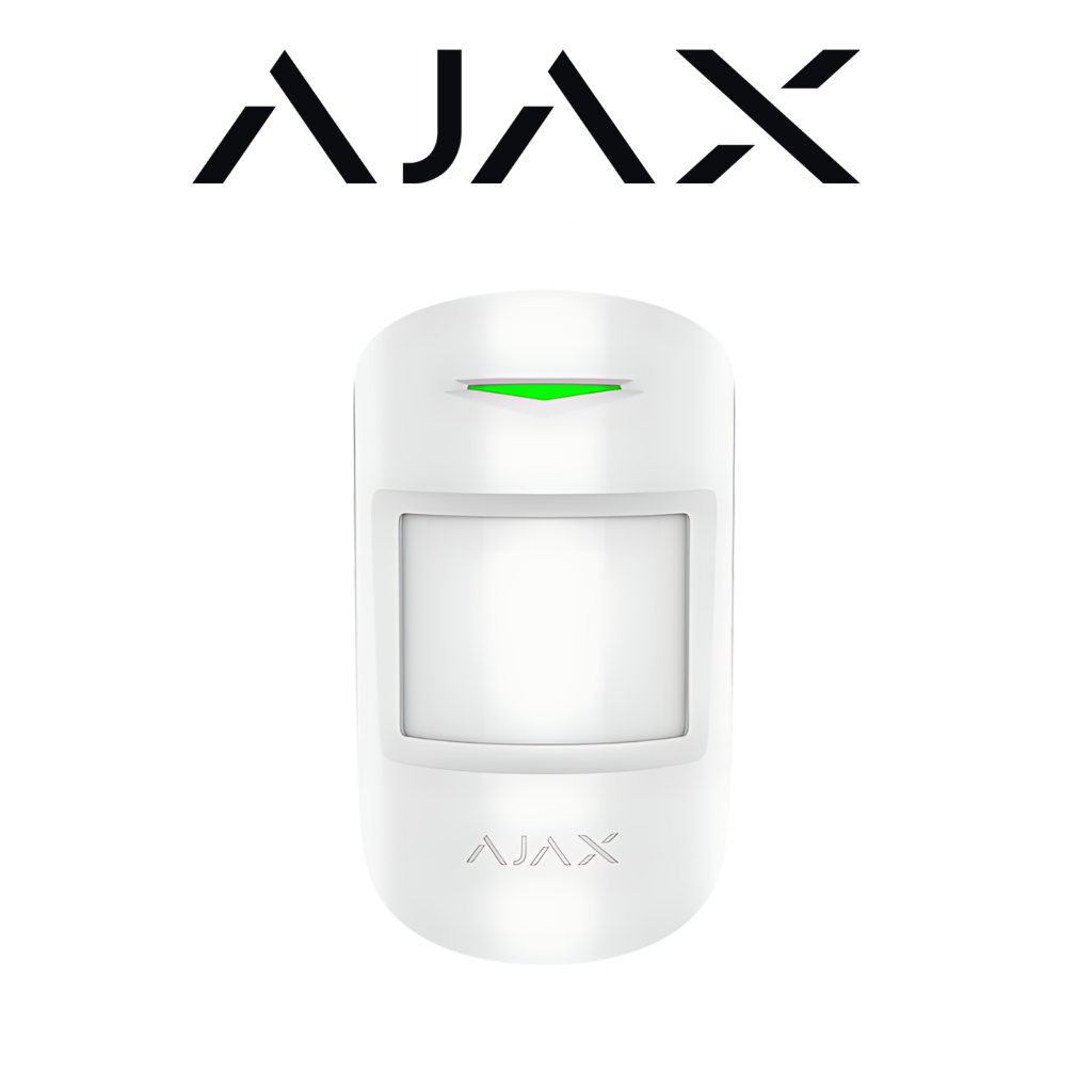 Détecteur bivolumétrique AJAX AJ-MOTIONPROTECTPLUS-W Prix Tunisie vue avant