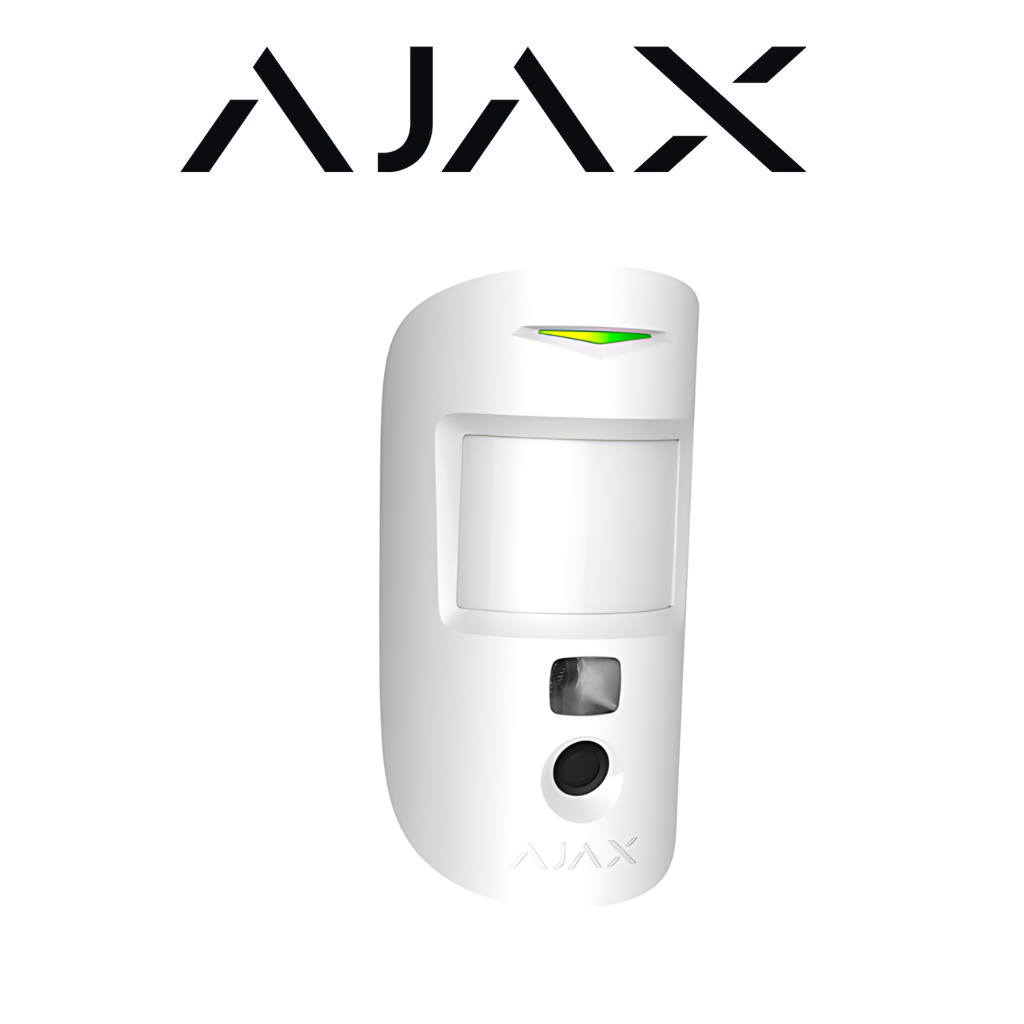 Détecteur de mouvement AJAX AJ-MOTIONCAM-W avec caméra Prix Tunisie vue avant
