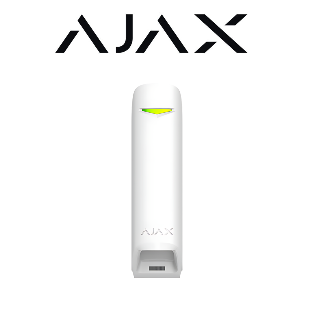 Détecteur rideau AJAX AJ-CURTAINPROTECT-W anti-animaux Prix Tunisie vue avant