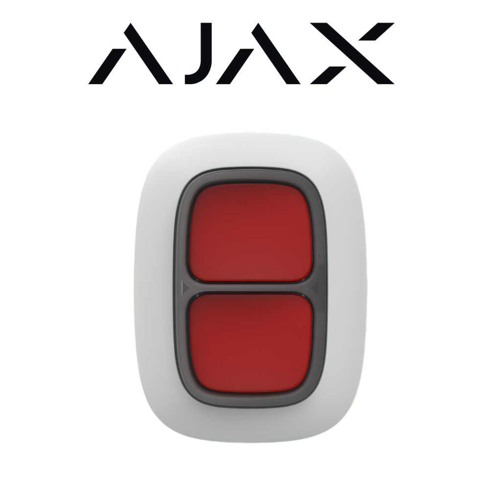 Double bouton de panique AJAX AJ-DOUBLEBUTTON-W Prix Tunisie vue avant