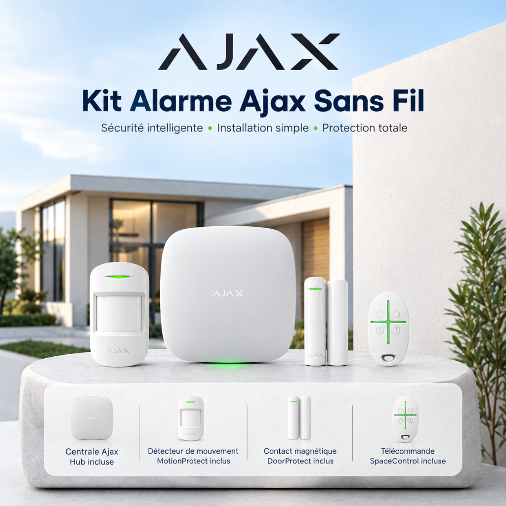 Kit Alarme Ajax Sans Fil Prix Tunisie