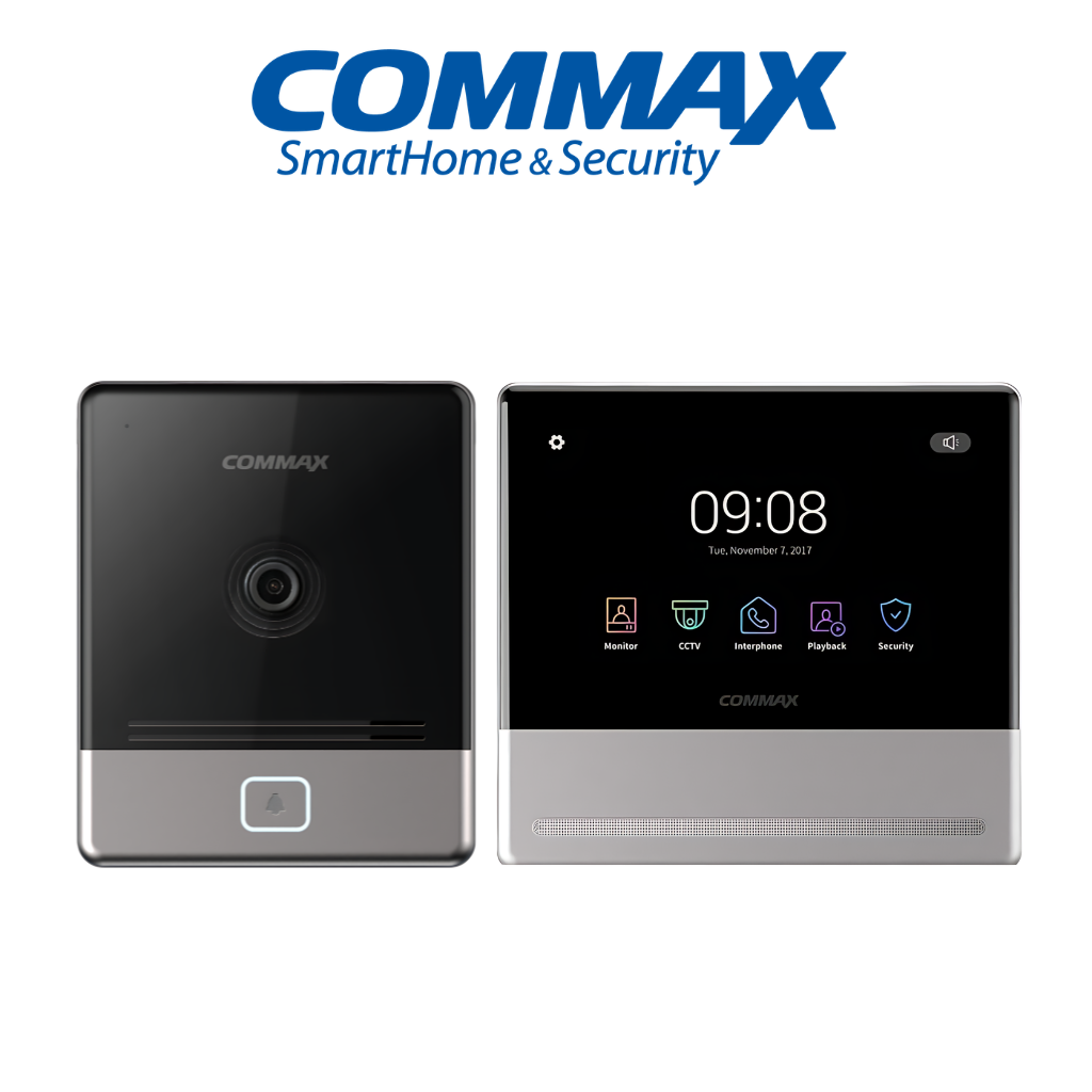 Kit vidéophone COMMAX CDV-70QT DRC-40QHD 7 pouces Wi-Fi Prix Tunisie vue avant