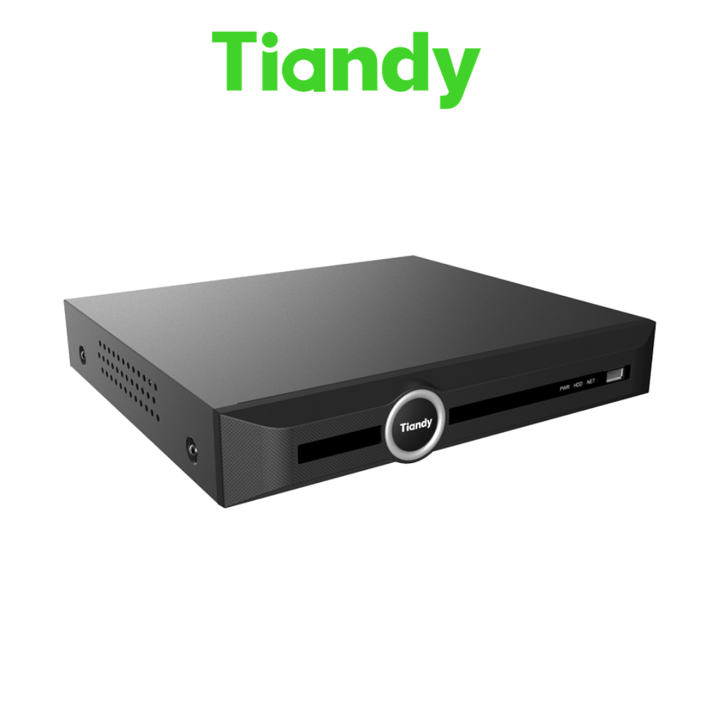 NVR Tiandy 20 Canaux TC-R3120 8MP Vue Profil Latéral Prix Tunisie