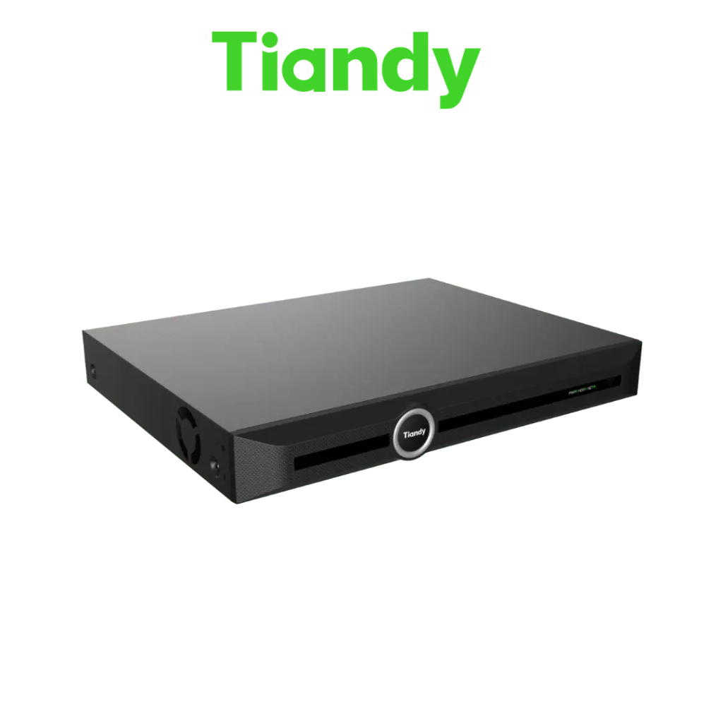 NVR Tiandy 32 Canaux TC-R3232 8MP 2 HDD Prix Tunisie vue profil latéral