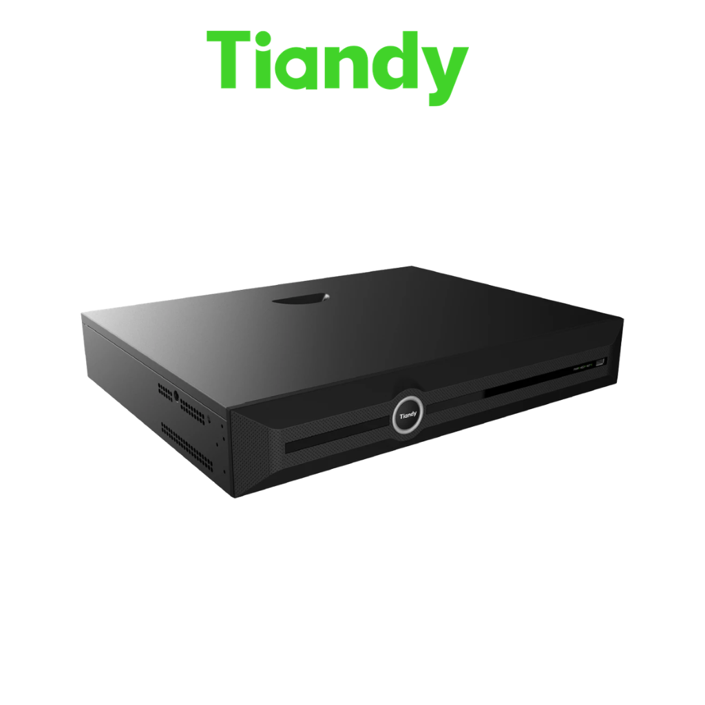 NVR Tiandy 40 Canaux TC-R3440 16MP 4 HDD Prix Tunisie vue profil latéral