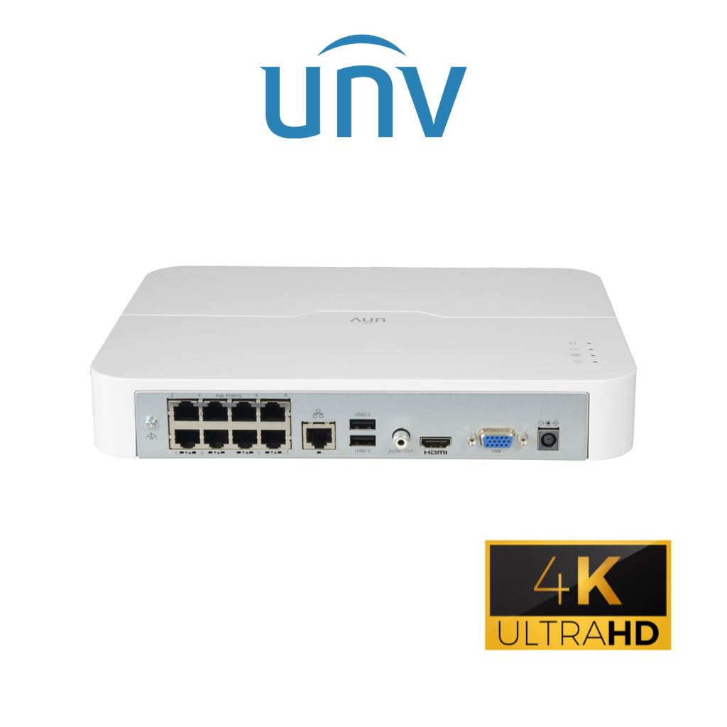 NVR Uniview 16 canaux UV-NVR301-16LS3-P8 4K PoE – Image 3