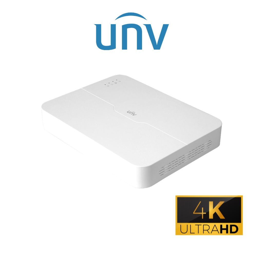 NVR Uniview 16 Canaux UV-NVR301-16LS3-P8 4K PoE Vue Profil Latéral Prix Tunisie