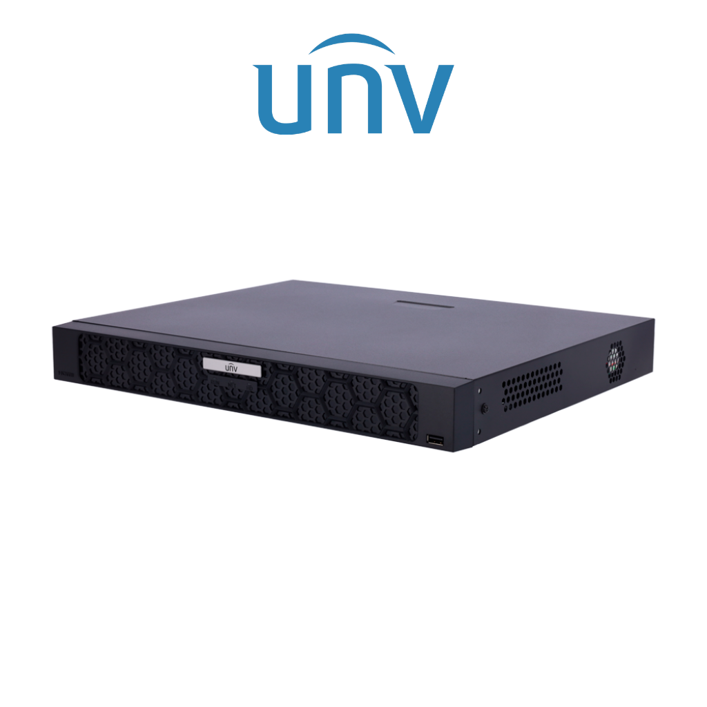 NVR Uniview 16 Canaux UV-NVR502-16B-P16 16MP 16 PoE Prix Tunisie vue profil latéral