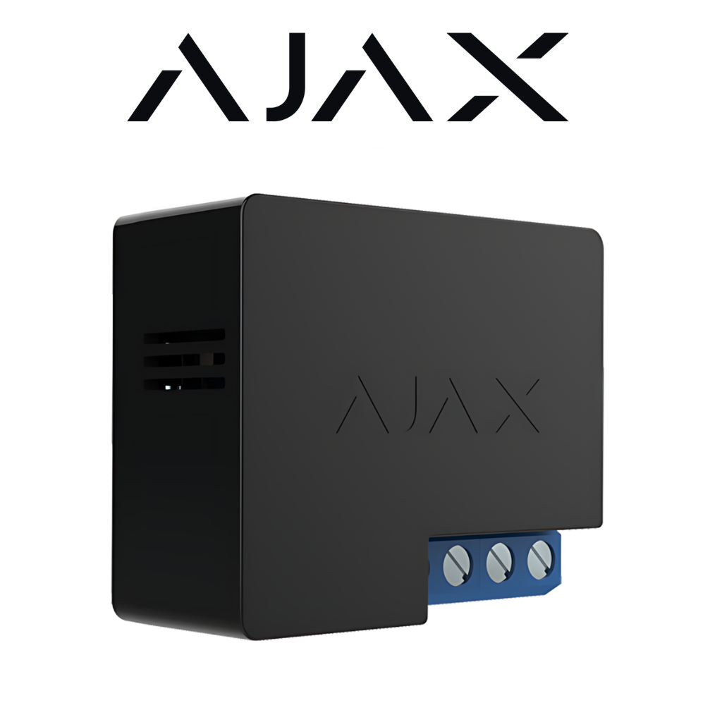 Relais Ajax AJ-WALLSWITCH-B 3KW 13A Prix Tunisie vue avant