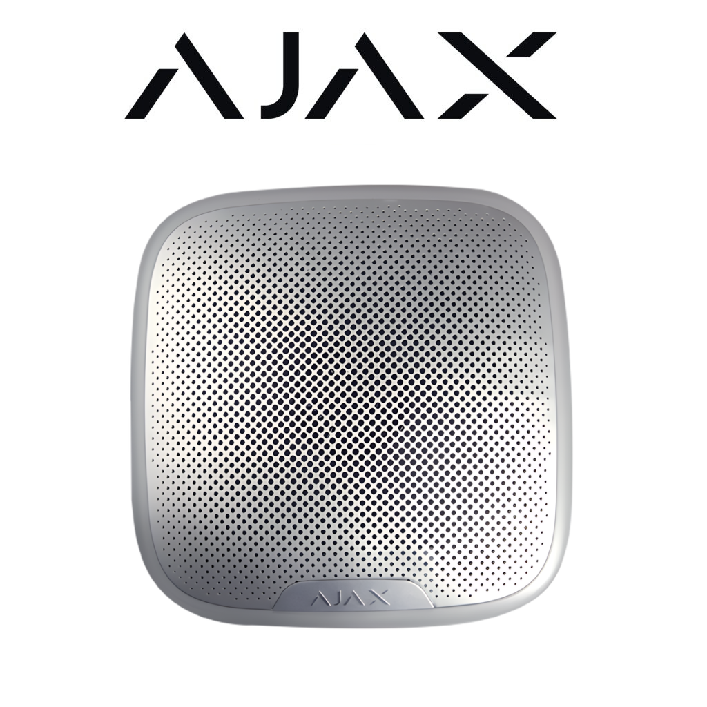 Sirène extérieure AJAX AJ-STREETSIREN-W 113 dB Prix Tunisie vue avant