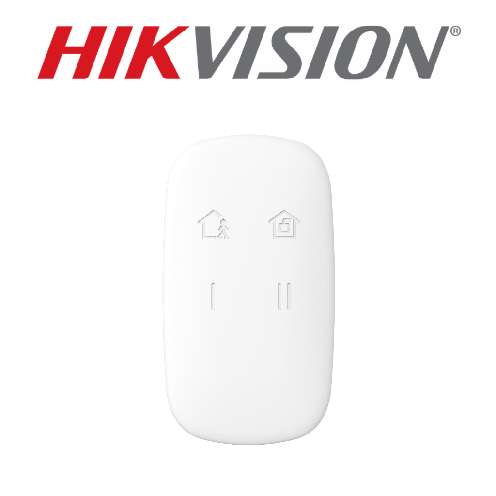 Télécommande sans fil Hikvision DS-PKF1-WB 4 touches 433 MHz Prix Tunisie vue avant