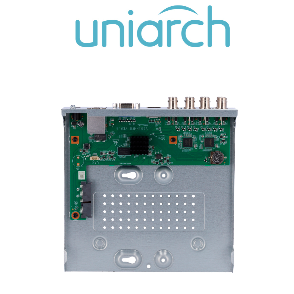 XVR Uniarch 8 Canaux UV-XVR-108F 6MP 5en1 Prix Tunisie vue interieure
