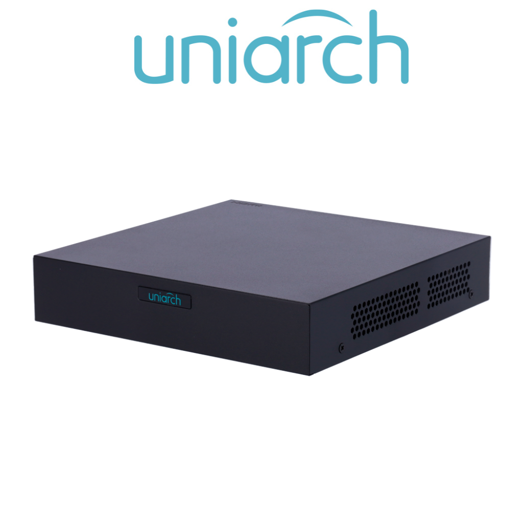 XVR Uniarch 8 Canaux UV-XVR-108F 6MP 5en1 Prix Tunisie vue profil latéral