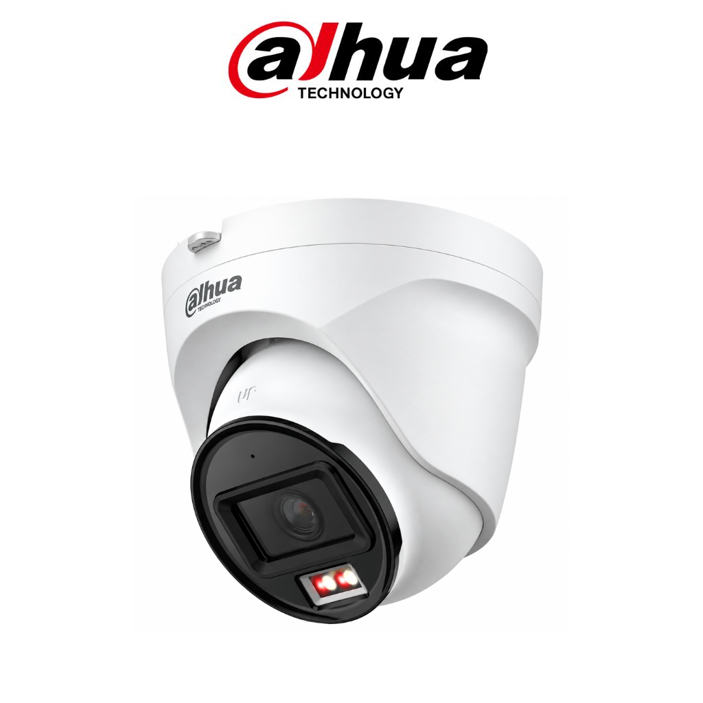 Camera IP Dahua Dome 2MP IPC-T1E29-A-IL Smart Dual Light Prix Tunisie vue profil lateral